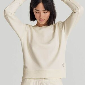 Allbirds Women's R&R Sweatshirt Size Large in Natural White